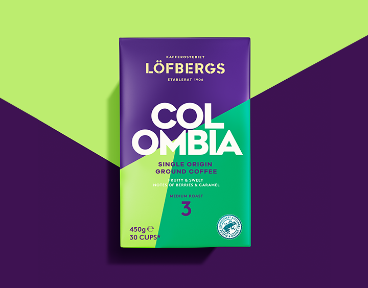 Löfbergs Colombia Single Origin Ground Coffee